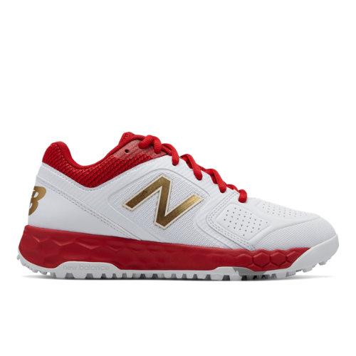 New Balance Fresh Foam Turf Velo1 Women's Softball Shoes - Red/white (stvelor1)