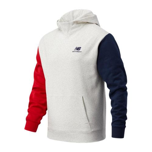New Balance Mens Nyc Marathon Nb Athletics Village Fleece Pullover