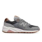 New Balance 580 Nb Grey Women's Running Classics Shoes - Grey/silver (wrt580gf)