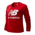 New Balance 91585 Women's Essentials Crew - Red (wt91585rep)