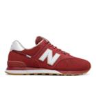 New Balance 574 Men's & Women's 574 Shoes - Red/grey (u574cta)
