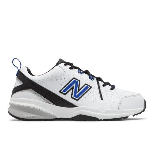 New Balance 608v5 Men's Everyday Trainers Shoes - White/blue/black (mx608wr5)