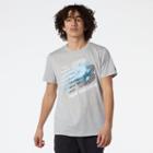 New Balance Men's Graphic Heathertech Tee