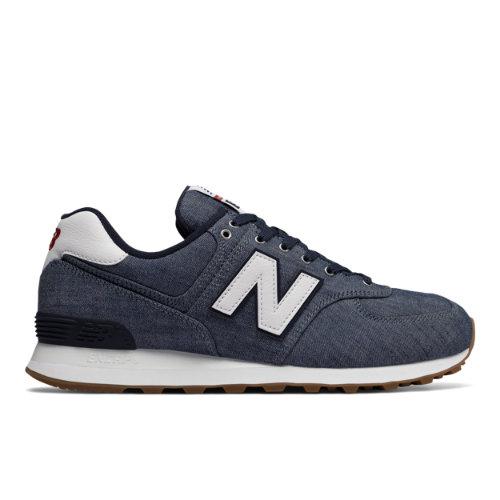 New Balance 574 Beach Chambray Men's 574 Shoes - (ml574-bc)