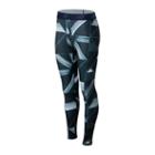 New Balance 93284 Women's Printed Accelerate Tight - Blue/white (wp93284obe)
