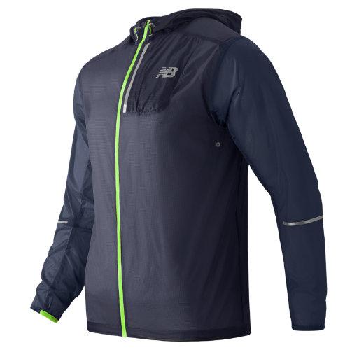 New Balance 61226 Men's Lite Packable Jacket - Navy (mj61226pgm)
