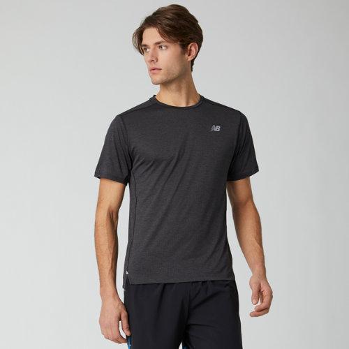 New Balance Mens Impact Run Short Sleeve