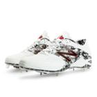 New Balance Pedroia Low-cut 4040v2 Metal Cleat Men's Low-cut Cleats Shoes - White, Black (l4040pw2)
