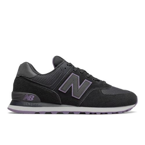 New Balance 574 Men's Shoes - Black/grey (ml574jhk)