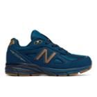 New Balance 990v4 Kids' Pre-school Lifestyle Shoes - Blue (kj990jgp)