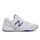 New Balance 824 Trainer Women's Everyday Trainers Shoes - White/purple (wx824wv1)