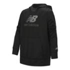 New Balance 15284 Kids' Graphic Hoodie - Black (gt15284bk)