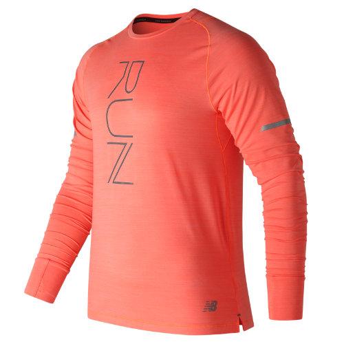 New Balance 73236 Men's Seasonless Long Sleeve - Orange (mt73236dyh)