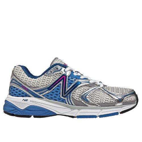 New Balance 940v2 Women's Distance Shoes - White/silver/blue (w940wb2)