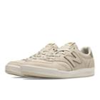 New Balance 300 Leather Men's Court Classics Shoes - Off White/tan (crt300di)