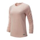 New Balance 91236 Women's Seasonless Long Sleeve - Pink (wt91236woh)