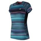 New Balance 81201 Women's Printed Nb Ice 2.0 Short Sleeve - (wt81201)