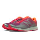 New Balance 521 Women's Gym Trainers Shoes - Pink Glo, Grey, Orange (wf521po)