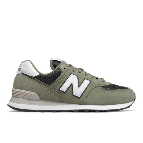 New Balance 574 Men's 574 Shoes - Green/grey (ml574esp)