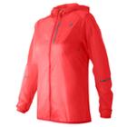 New Balance 61226 Women's Lite Packable Jacket - Pink (wj61226gua)