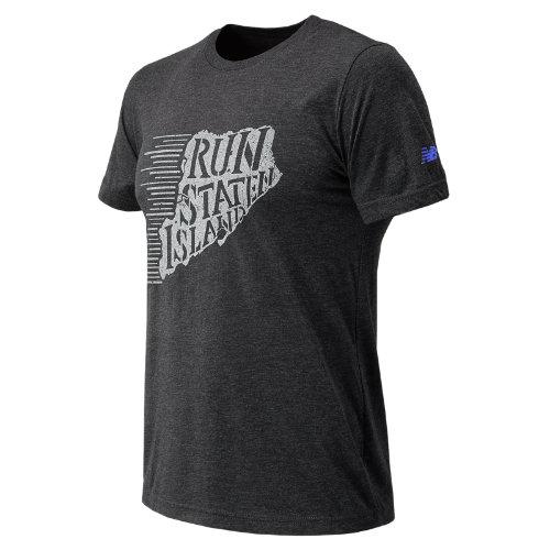 New Balance 63250 Men's Nyrr Staten Island Ss Tee - Grey (mt63250vch)