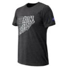 New Balance 63250 Men's Nyrr Staten Island Ss Tee - Grey (mt63250vch)