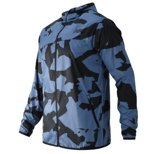 New Balance 53042 Men's Windcheater Jacket - Grey (mj53042ctp)