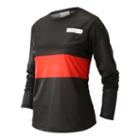 New Balance Women's District Vision Impact Run Long Sleeve Top