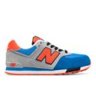New Balance 574 Cut And Paste Kids Grade School Lifestyle Shoes - Grey/blue (kl574wjg)
