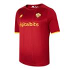New Balance Men's As Roma Home Derby Short Sleeve Jersey