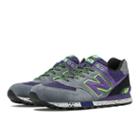 New Balance 90s Outdoor 574 Men's 574 Shoes - Lead, Purple, Lime Green (ml574dgp)