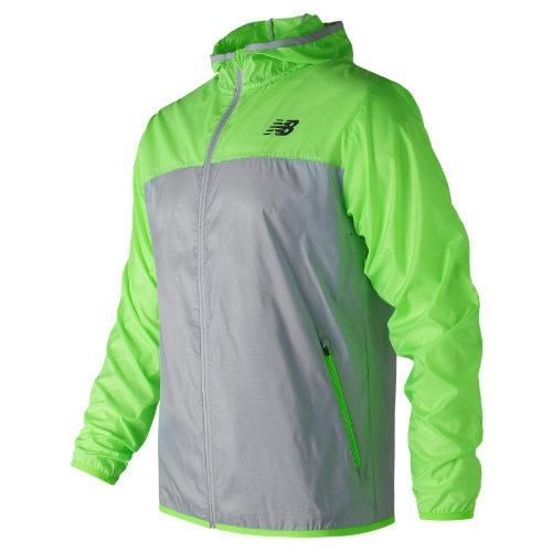 New Balance 71042 Men's Windcheater Jacket - Green (mj71042egl)