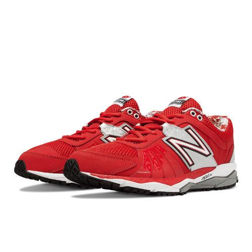 New Balance Turf 1000v2 Men's Turf Shoes - Red/silver (t1000tr2)