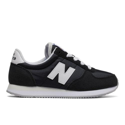220 New Balance Kids Grade School Lifestyle Shoes - Black/white (kl220bwy)