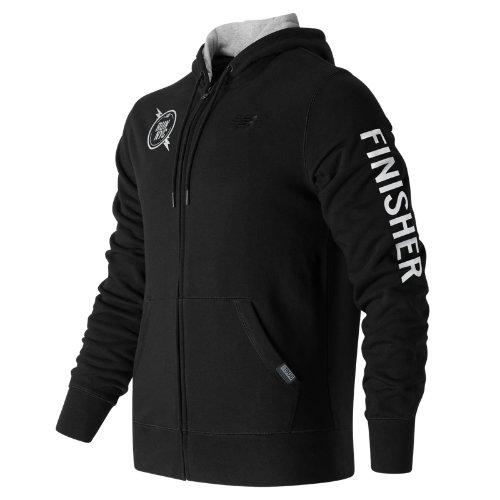 New Balance 63550 Men's United Nyc Half Finisher Hoodie - Black (mj63550vbk)