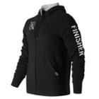 New Balance 63550 Men's United Nyc Half Finisher Hoodie - Black (mj63550vbk)