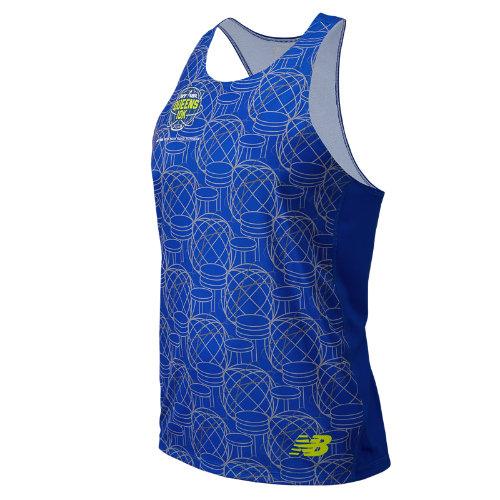 New Balance 80298 Men's Queens 10k Singlet - (mt80298g)
