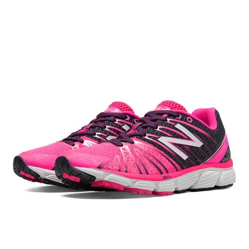 New Balance Pink Ribbon 890v5 Women's Neutral Cushioning Shoes - Black, Komen Pink (w890km5)