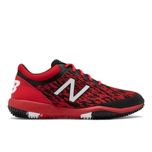 New Balance 4040v5 Turf Men's Cleats And Turf Shoes - Black/red (t4040br5)