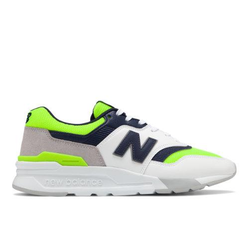 New Balance 997h Men's Classics Shoes - Green/navy (cm997hcr)