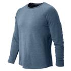 New Balance 63805 Men's Duofold Ls Baseball Raglan - Navy (mt63805env)