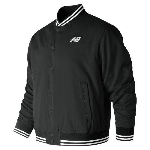 New Balance 91574 Men's Essentials Stadium Jacket - Black (mj91574bk)