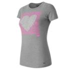 New Balance 63141 Women's Pink Ribbon Mantra Tee - (rwt63141)