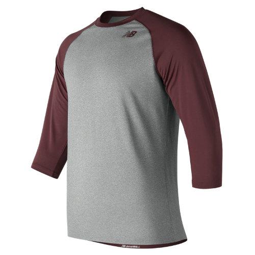 New Balance Mens 3/4 Baseball Raglan Top