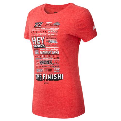 New Balance 73619 Women's Nyc Marathon Day - Red (wt73619vrd)
