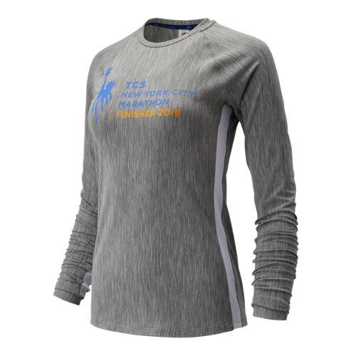 New Balance 93127 Women's Nyc Marathon Transform Long Sleeve - Grey (wt93127mag)