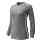 New Balance 93127 Women's Nyc Marathon Transform Long Sleeve - Grey (wt93127mag)