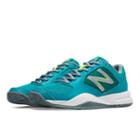 New Balance 696v2 Women's Tennis Shoes - Sea Glass, Blue Atoll (wc696bb2)