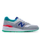 New Balance 997 Coumarin Pack Men's Made In Usa Shoes - Grey/blue (m997cdg)