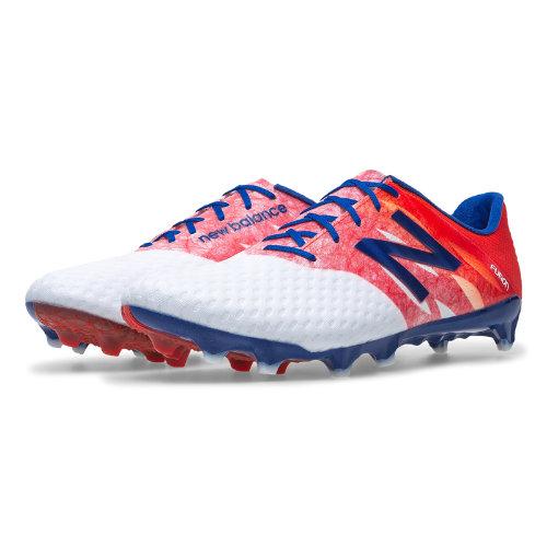 New Balance Furon Pro Fg Men's Soccer Shoes - White/flame/bolt (msfurfwo)